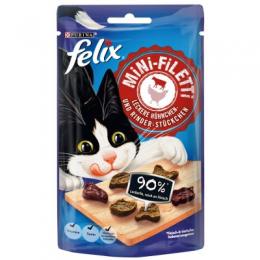 Felix Snacks zum Sonderpreis! - Mini Filetti: Huhn & Lachs (40 g)