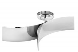 Fink EZ-MELODY Teelichthalter 1-flammig - vernickelt - 7,5 x 26 x 12 cm