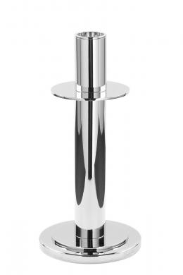 Fink RETO Kerzenleuchter - vernickelt - Höhe 25 cm - Ø 12 cm