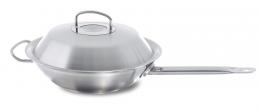 Fissler original-profi collection Stielwok mit Deckel - Edelstahl - Ø30 cm - 4,1 Liter