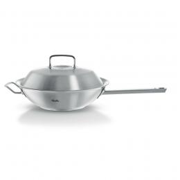 Fissler original-profi collection® Wok mit Metalldeckel - Edelstahl-silber - Ø 30 cm
