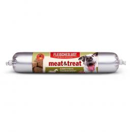 Fleischeslust | Trainingswurst Pferd | meat & treat | 80 g