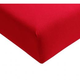 Formesse Bella Donna Jersey Spannbettlaken - rot - 180-200x200-220 cm