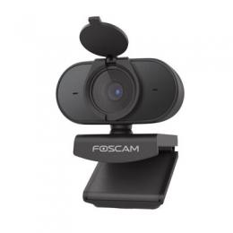 Foscam W25 USB-Webkamera Schwarz [1080p Full HD, 84° Weitwinkelobjektiv, Integriertes Mikrofon]