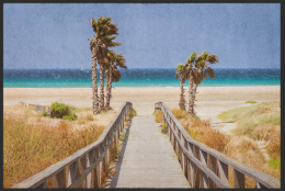 Fussmatte 10405 - 75 cm x 150 cm / Mit Gummirand