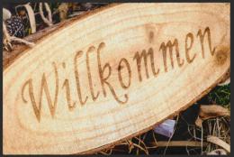 Fussmatte 4555 - 100 cm x 200 cm / Mit Gummirand