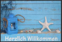 Fussmatte 4578 - 75 cm x 150 cm / Mit Gummirand