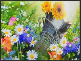 Fussmatte 4879 - 100 cm x 200 cm / Mit Gummirand