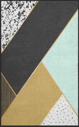 Fussmatte 7736 - 60 cm x 90 cm / Mit Gummirand