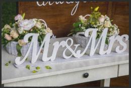 Fussmatte Hochzeit 4249 - 100 cm x 70 cm / Ohne Gummirand