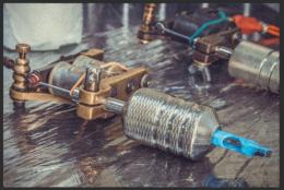 Fussmatte Tattoo 5057 - 120 cm x 200 cm / Ohne Gummirand