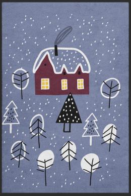 Fussmatte Winter 10263 - 200 cm x 230 cm / Ohne Gummirand