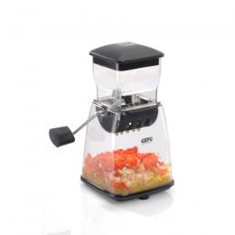 GEFU CUBICO W&uuml;rfel- und Zwiebelschneider - transparent - 15,7 x 11,9 x 22 cm
