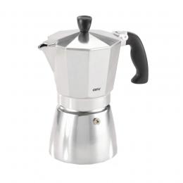 GEFU LUCINO Espressokocher für 6 Espressi - hellgrau - Ø 10 cm - Höhe 19,5 cm