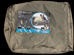 Generisches Hundesofa Bett - Taupe - 80x64x20 cm