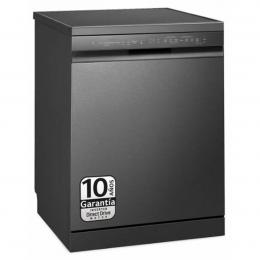 Geschirrsp&uuml;ler LG DF365FMS.ABMQEES Schwarz 60 cm