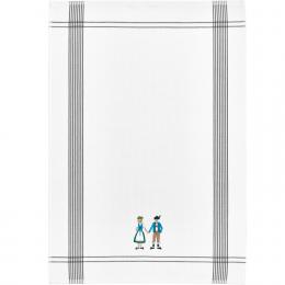 Geschirrtuch Trachtenpaar Landherzl