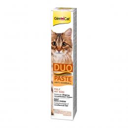 GimCat DUO Paste Anti-Hairball Malz mit K&auml;se 50g