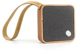 Gingko Mi Square Bluetooth-Lautsprecher - Kirsche - 7x7x2,8 cm