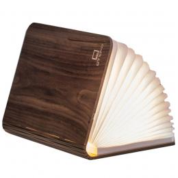 Gingko Smart Book Light Tischlampe - Walnut - 17,0 x 21,5 cm - Dicke 2,5 cm