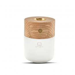 Gingko Smart Diffuser Lamp Tischlampe mit Diffusor - kupfer/esche - 6,5x6,5x9 cm