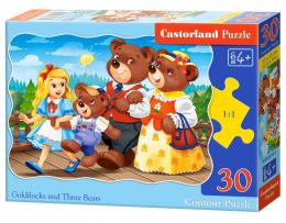 Goldilocks and Trree Bears - Puzzle - 30 Teile