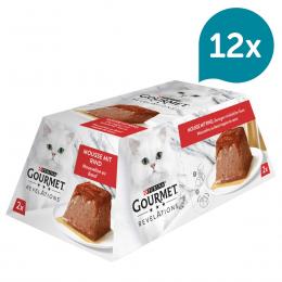 GOURMET Revelations Mousse in Sauce mit Rind 12x2x57g