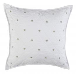 Grand Design Quilt Stars Kissenhülle - white - 50x50 cm