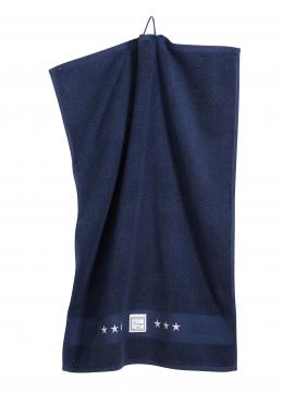 Grand Design Vintage Handtuch - navy - 50x100 cm