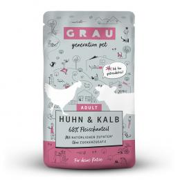 grau | Huhn & Kalb | Menü | 125 g