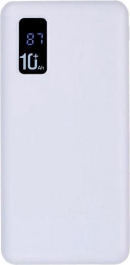 Grundig Powerbank 10000 mAh - Powerbank mit LED-Anzeige - 4 USB-Anschl&uuml;sse - USB-A, USB-C und Micro USB