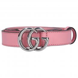 Gürtel GG Kalbsleder rosa