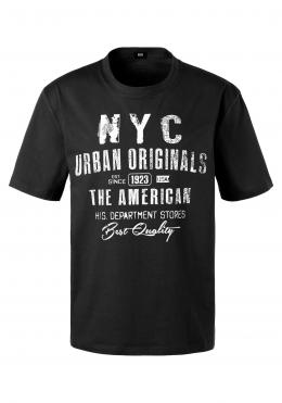H.I.S T-Shirt, mit NYC Frontprint