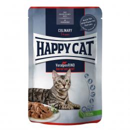 Happy Cat Culinary Meat in Sauce Voralpen Rind Pouch 24x85g