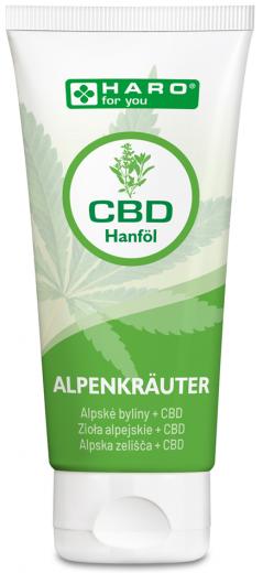 HARO CBD Alpenkr&auml;utergel, 100 ml Tube