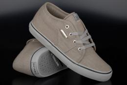 Harper Grey Grey Monks Canvas Skaterschuhe