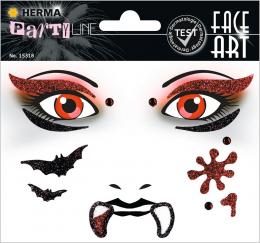 HERMA Face Art Sticker Gesichter , Vampir,