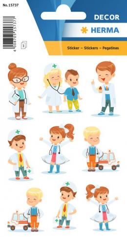 HERMA Sticker DECOR , Theo beim Kinderarzt,
