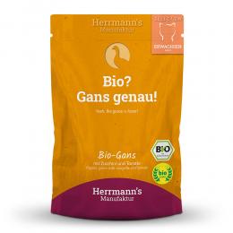 Herrmann's | Bio Gans mit Zucchini und Tomaten | Selection Adult | 40 x 100 g