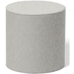 Hey-SIGN Rondo Sitzhocker rund aus Naturfilz - marmor - Ø 50 cm, Höhe: 50 cm