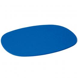 Hey-SIGN Tischset oval aus Naturfilz - 4er-Set - blau - 4er-Set - 45x35 cm