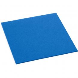 Hey-SIGN Untersetzer quadratisch aus Naturfilz - 4er-Set - blau - 4er-Set - 30x30 cm
