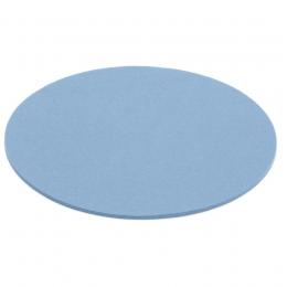 Hey-SIGN Untersetzer rund aus Naturfilz - 4er-Set - pastellblau - 4er-Set - Ø 35 cm