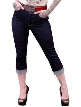 High-waisted Capri Jeans - Second Skin