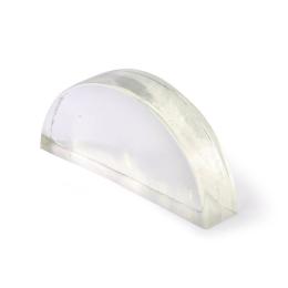 HK living Glass Object Deko-Halbkreis - clear - 24 x 5 x 11 cm
