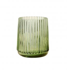 HK living green glass Vase S