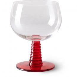 HK living Swirl Weinglas low - 8er-Set - red - 8er-Set à  350 ml