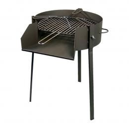 Holzkohlegrill mit St&auml;nder Imex el Zorro Grill Rund Schwarz (Ø 60 x 75 cm)