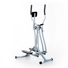 HOMCOM Crosstrainer Ellipsentrainer Ergometer Heimtrainer mit LCD Display, stabiler Stahl, Silber, 96x60x152cm f&uuml;r effektives Workout   Aosom.de