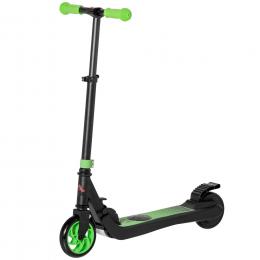 HOMCOM E-Scooter Elektro Scooter 120W Motor 6 km Reichweite max. 8 km/h Elektroroller Belastung bis 50kg, E Roller f&uuml;r ab 6 Jahren Gr&uuml;n+Wei&szlig;   Aosom